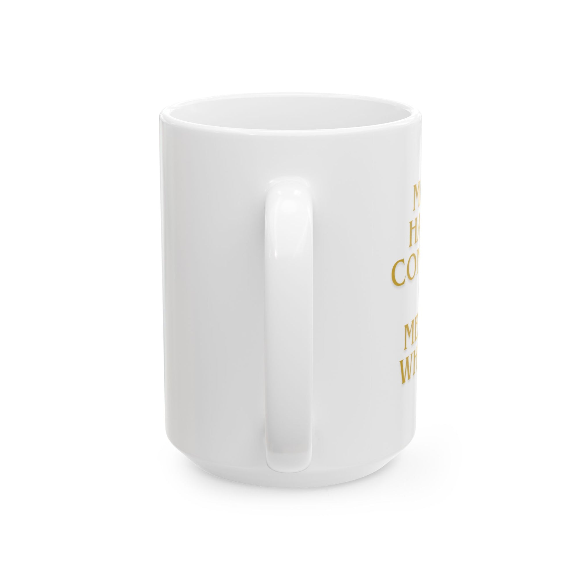 Golden Quote Ceramic Mug