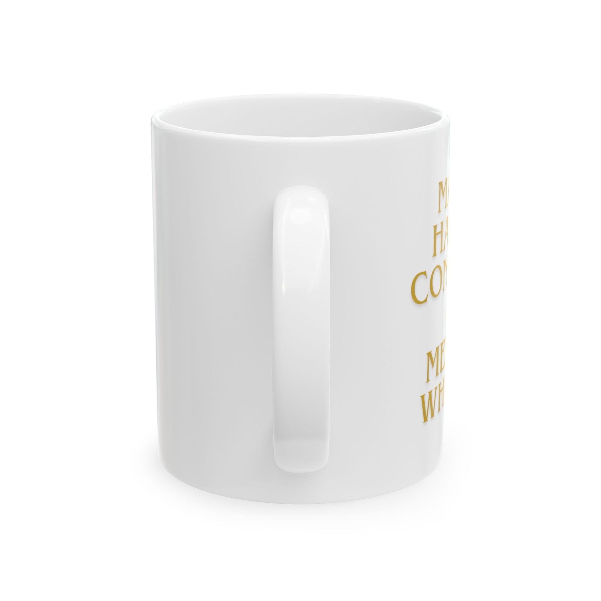 Golden Quote Ceramic Mug