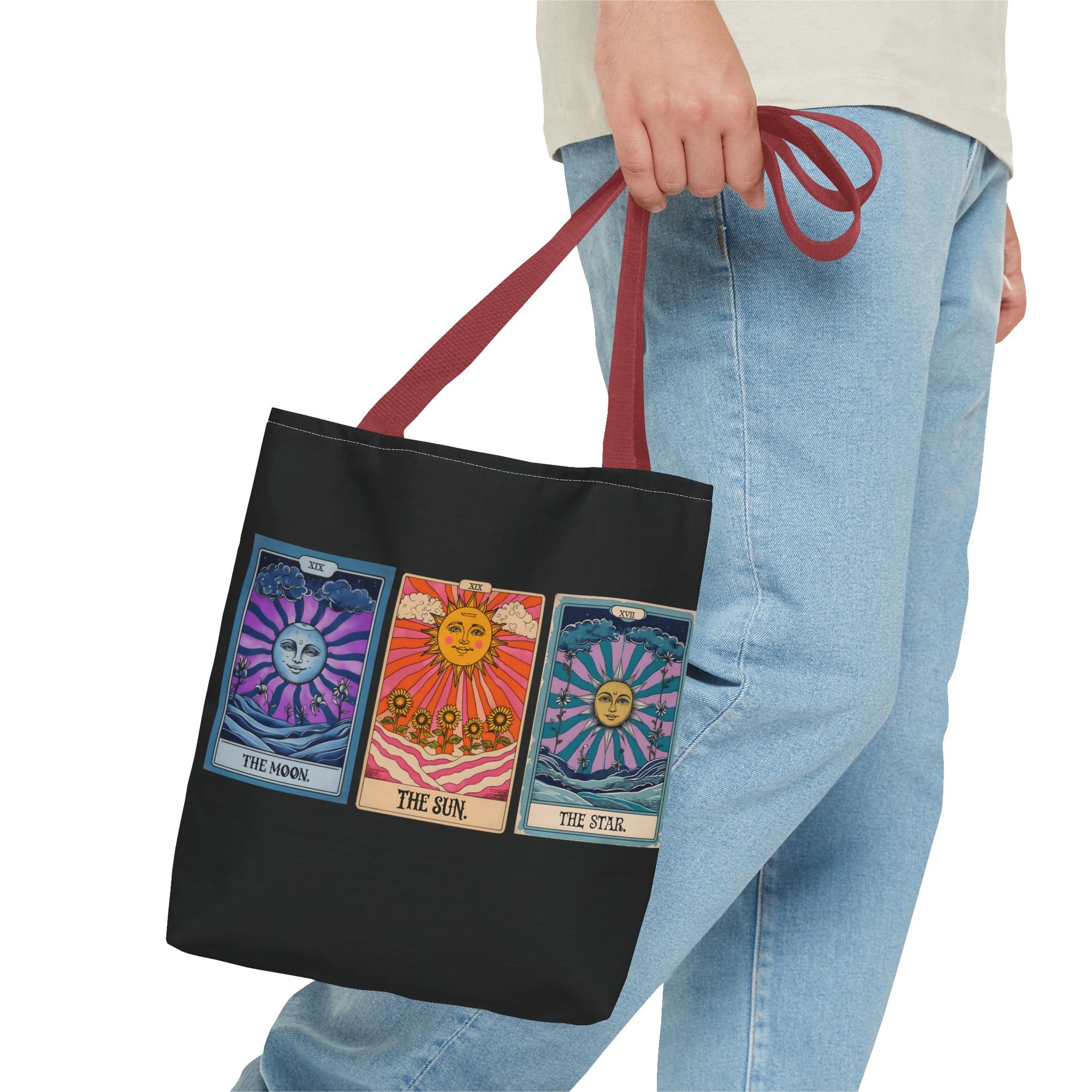 Sun Moon Star Tote Bag (AOP)