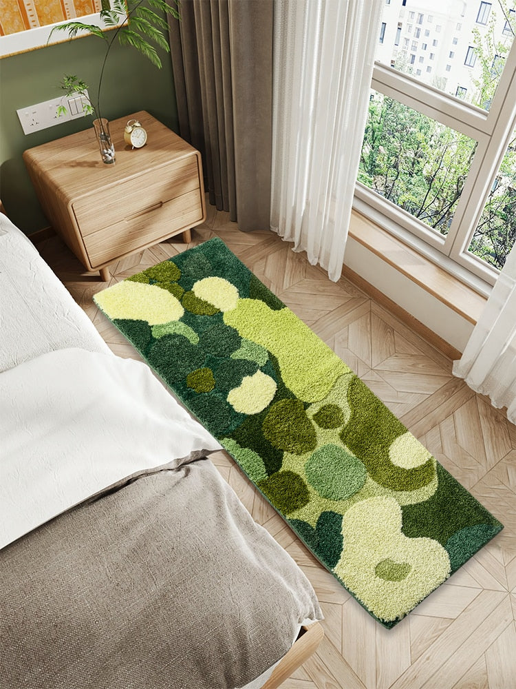 3D Moss Area Rug