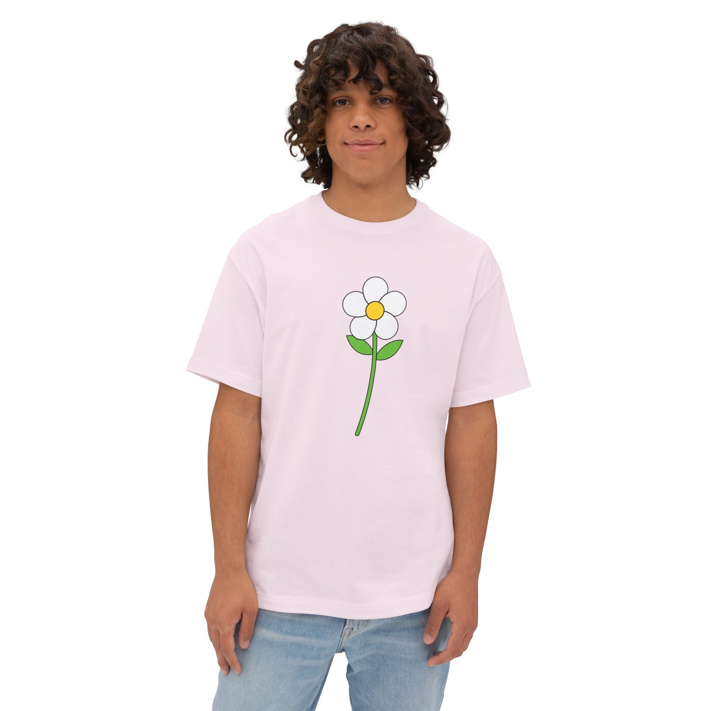 Flower Power Oversized Boxy Tee