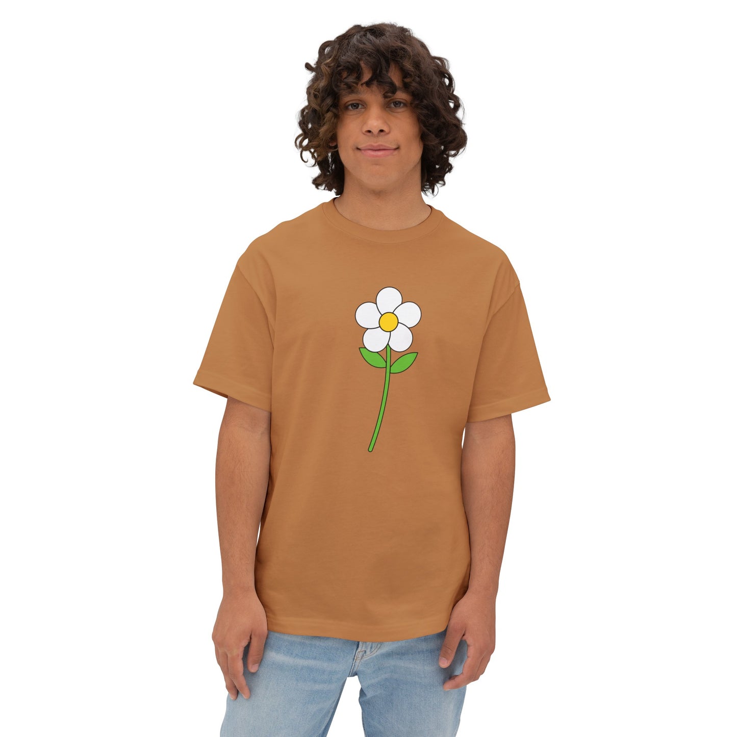 Flower Power Oversized Boxy Tee