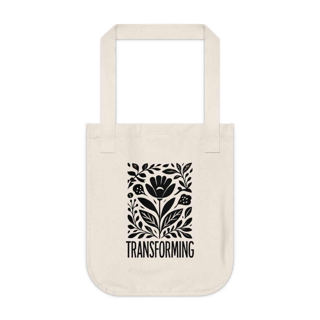 Transforming Organic Tote Bag