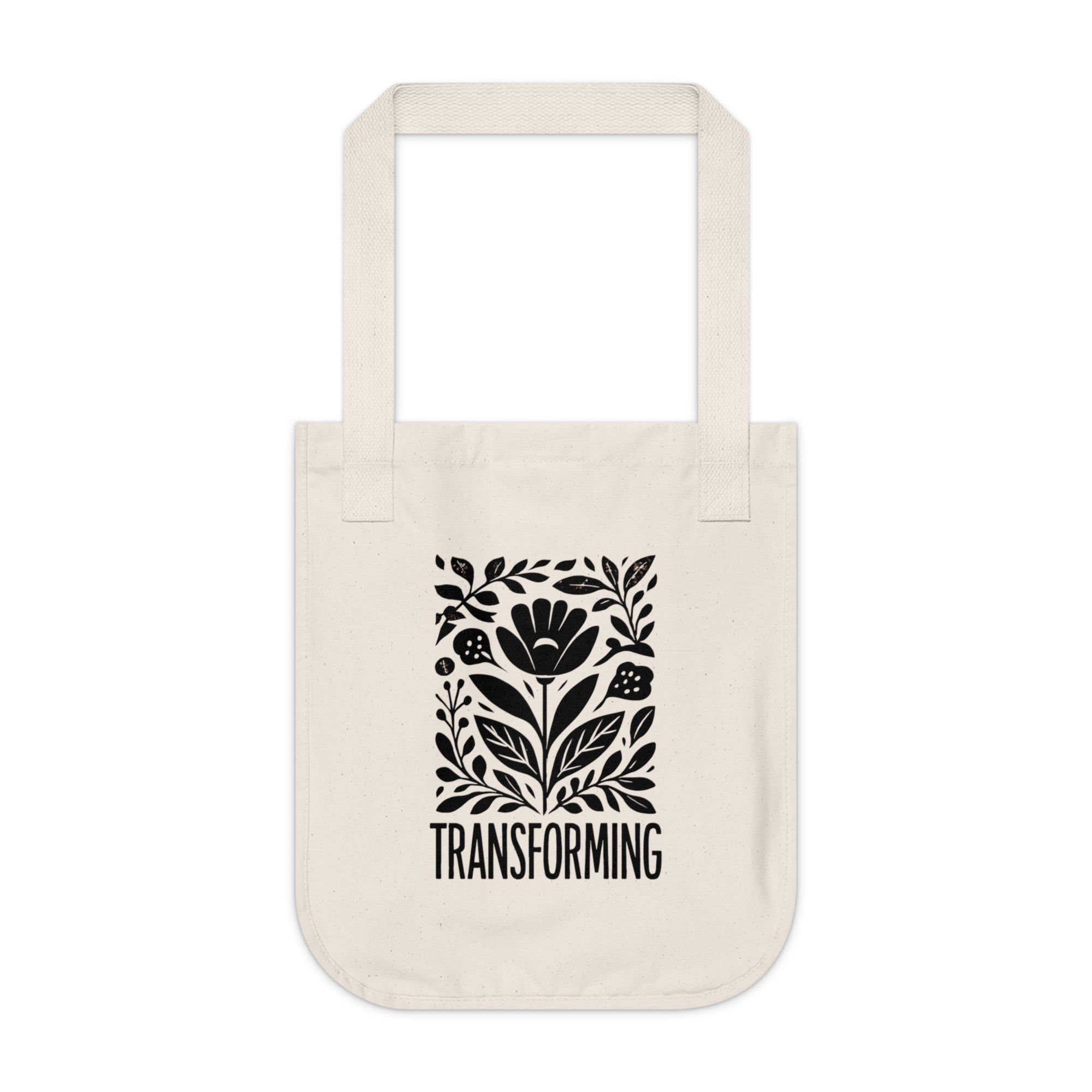 Transforming Organic Tote Bag