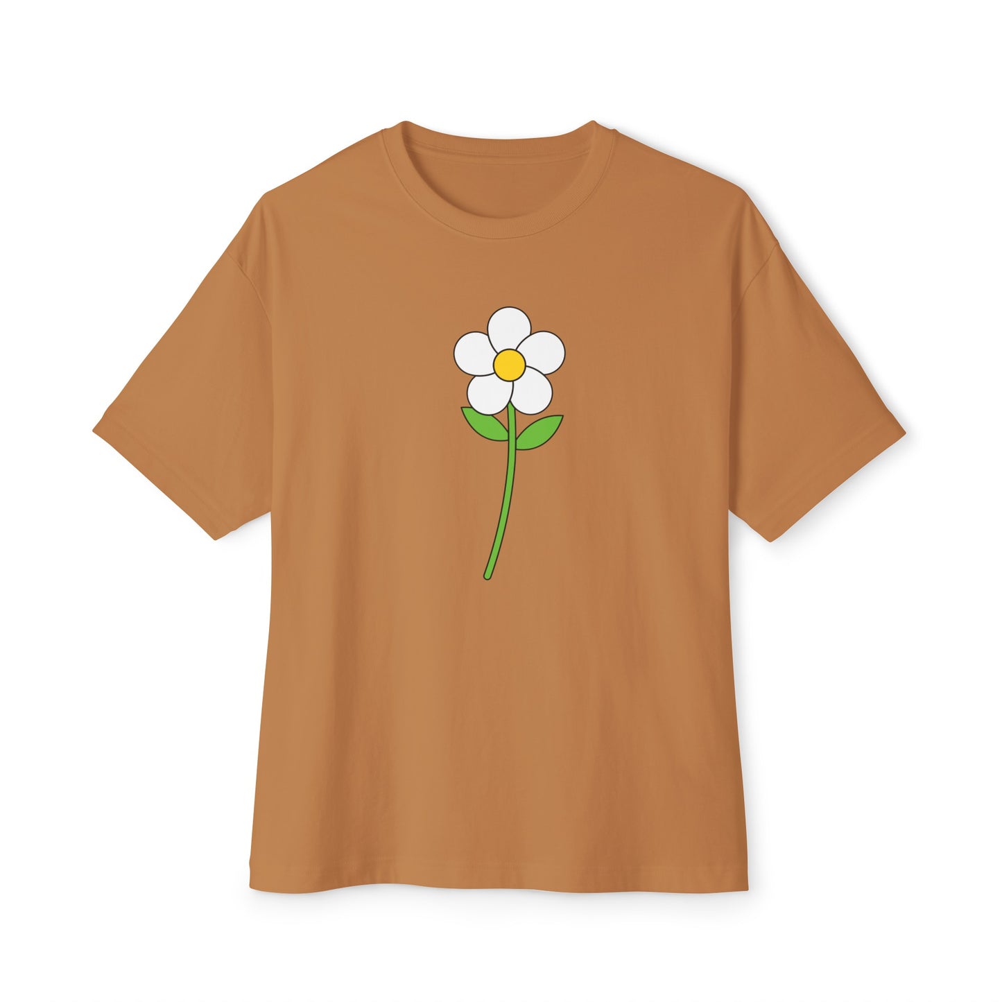 Flower Power Oversized Boxy Tee