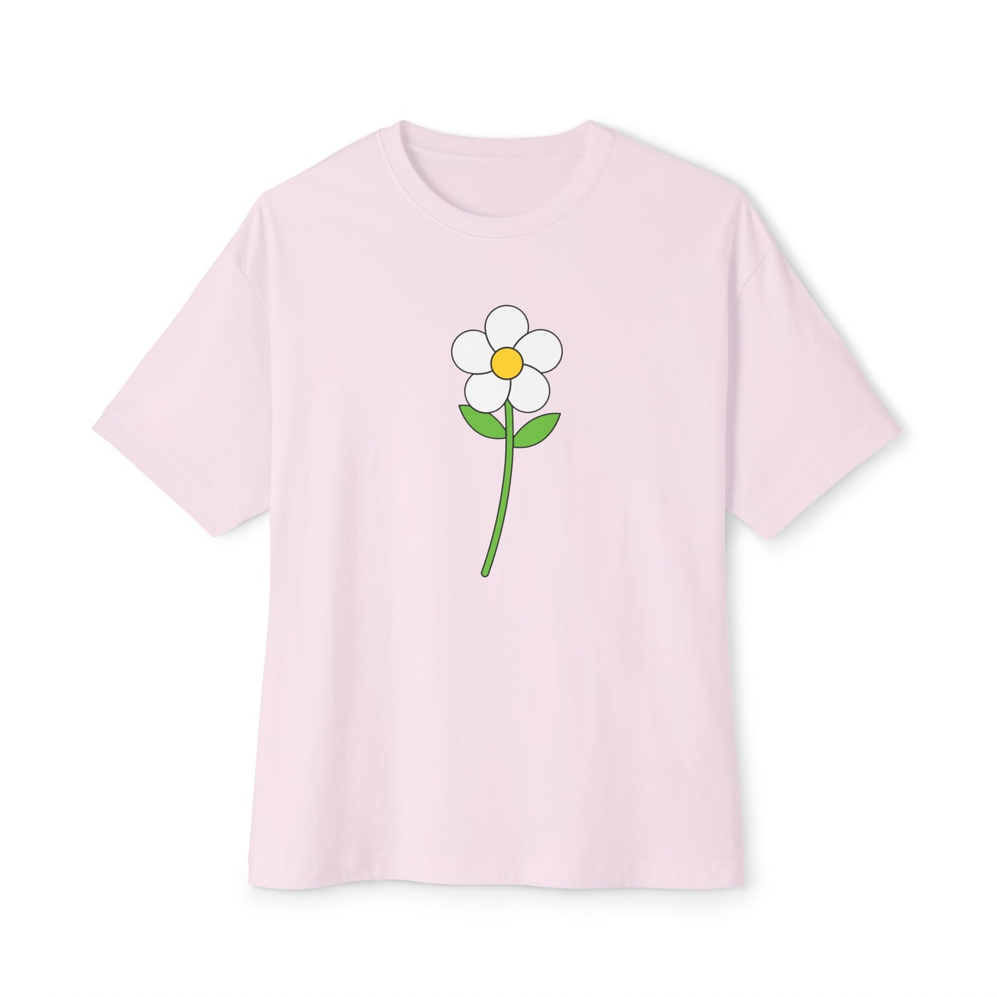 Flower Power Oversized Boxy Tee