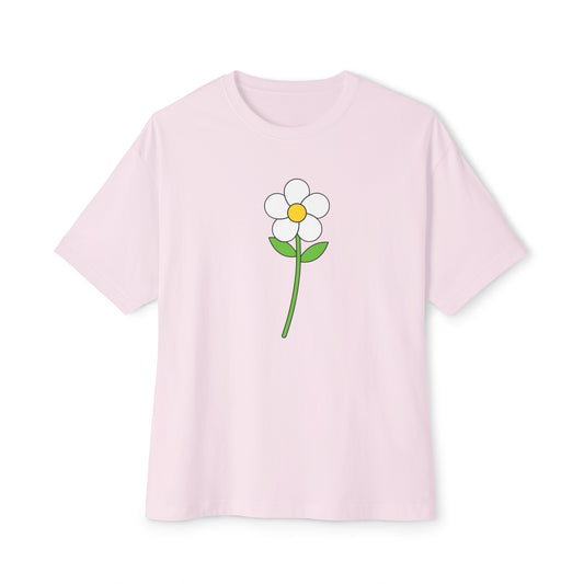 Flower Power Oversized Boxy Tee