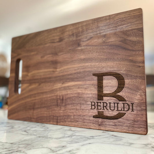 10.5x16" Engraved Wood Cutting Board