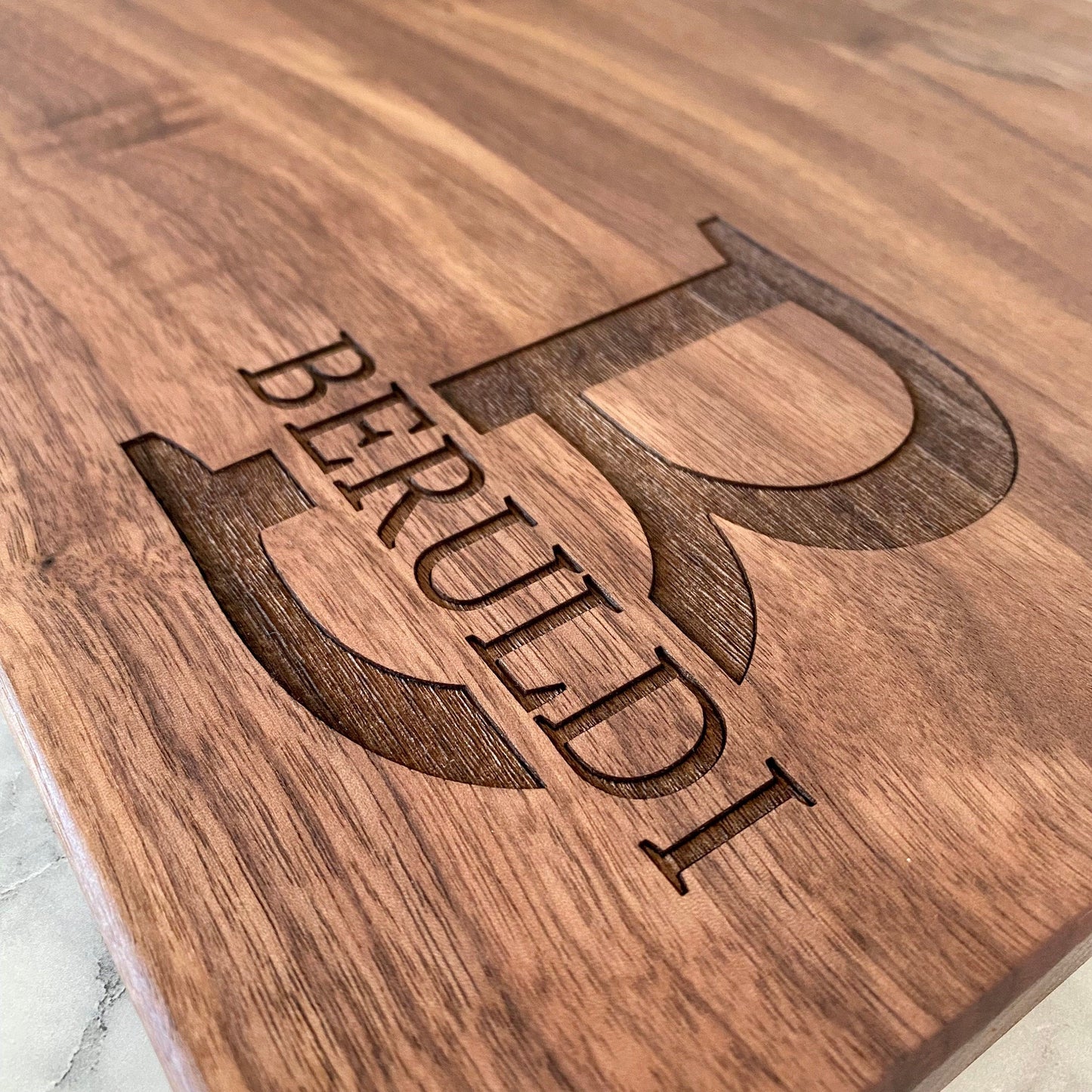 10.5x16" Engraved Wood Cutting Board