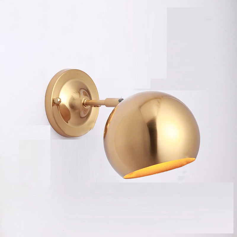 LED Wall Lamps Outdoor Golden Lighting Headboard Dressing Living Room