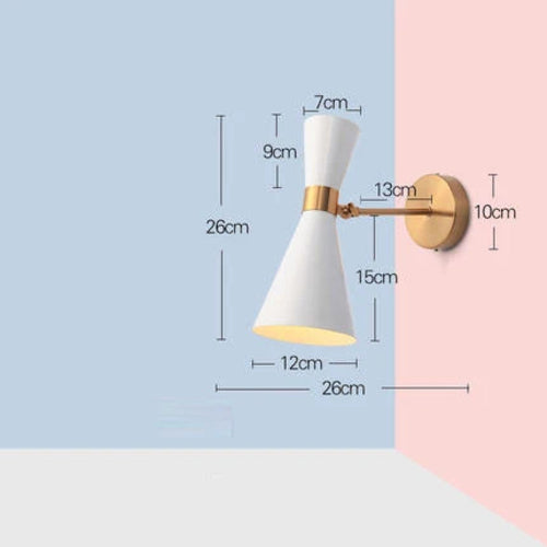 LED Wall Lamps Outdoor Golden Lighting Headboard Dressing Living Room