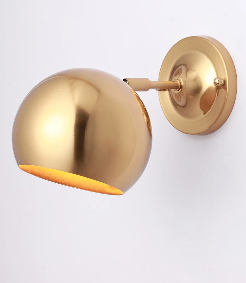 LED Wall Lamps Outdoor Golden Lighting Headboard Dressing Living Room