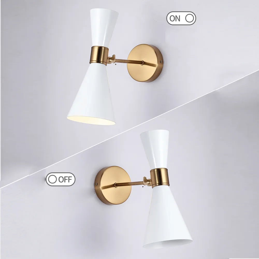 LED Wall Lamps Outdoor Golden Lighting Headboard Dressing Living Room