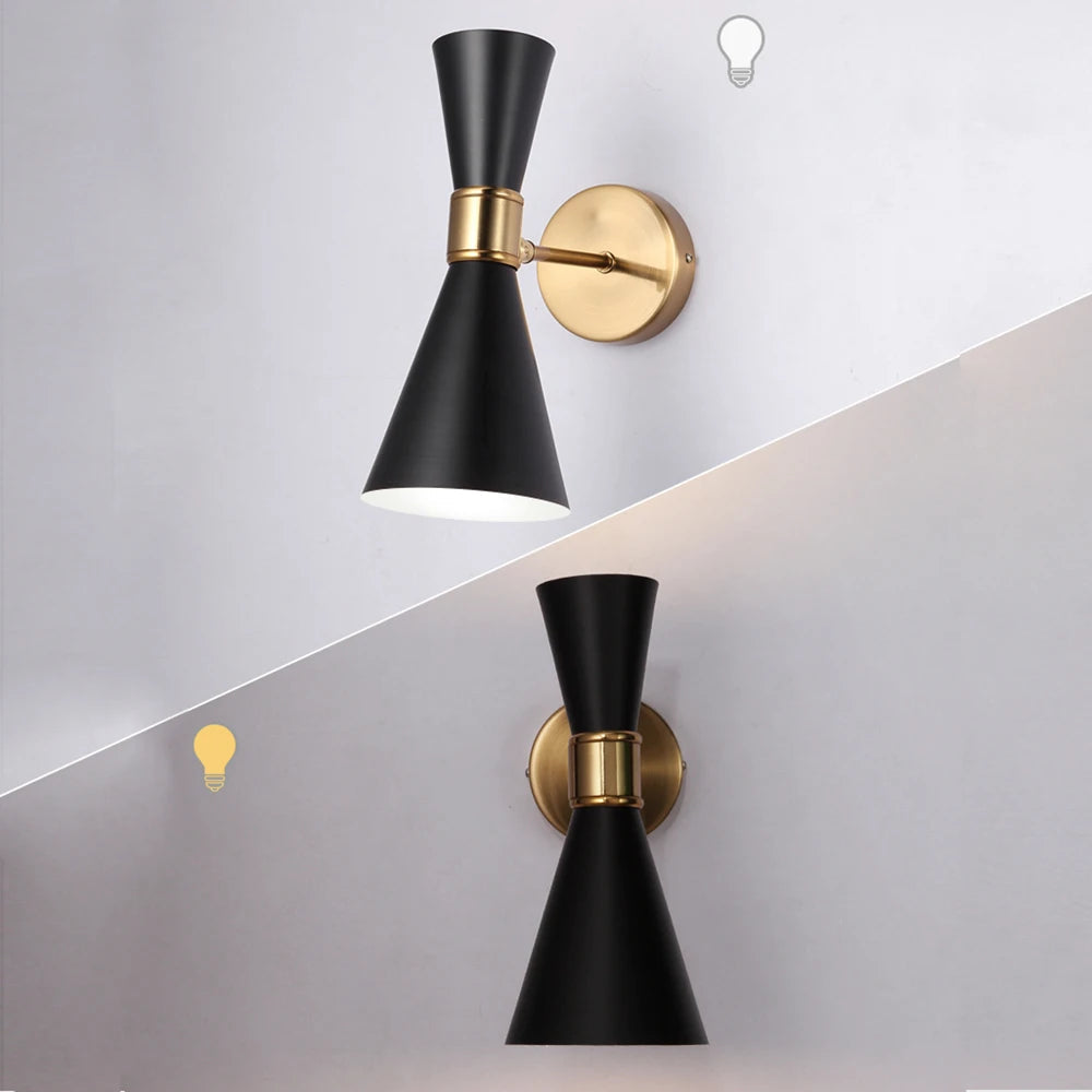LED Wall Lamps Outdoor Golden Lighting Headboard Dressing Living Room