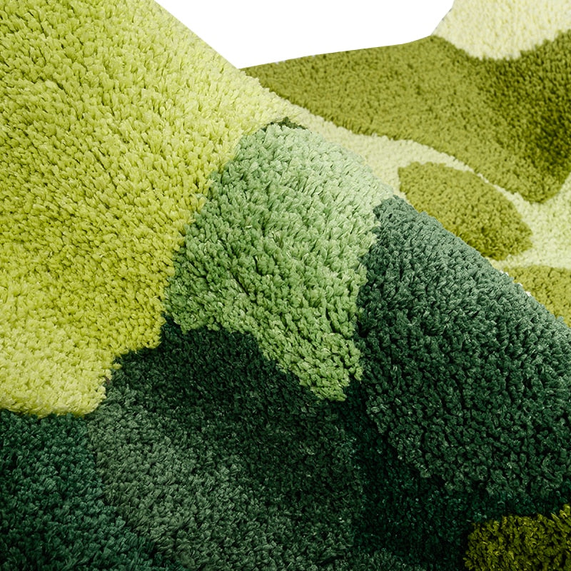 3D Moss Area Rug