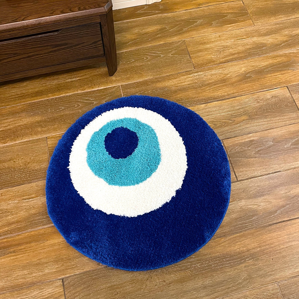 Evil Eye Circle Rug