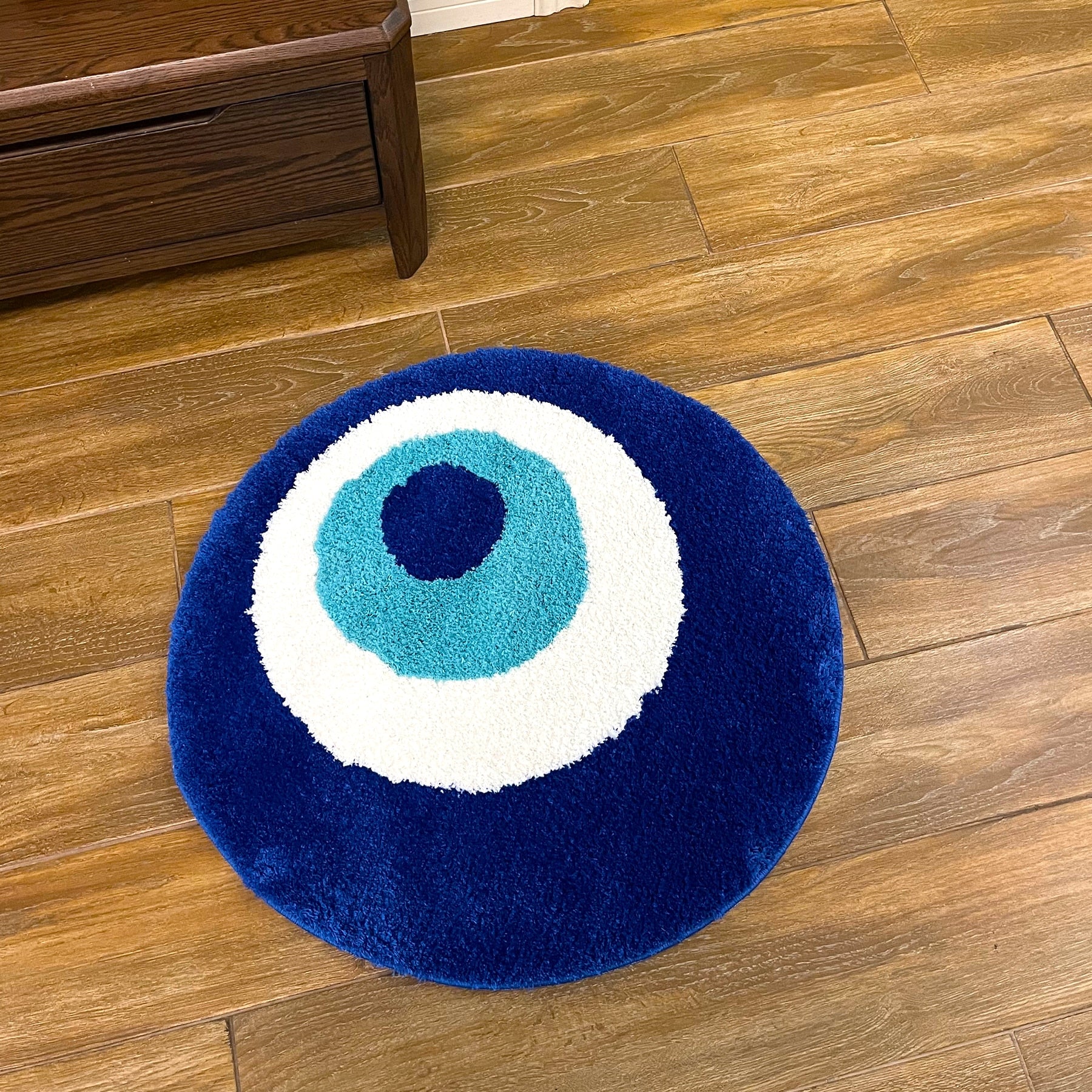 Evil Eye Circle Rug