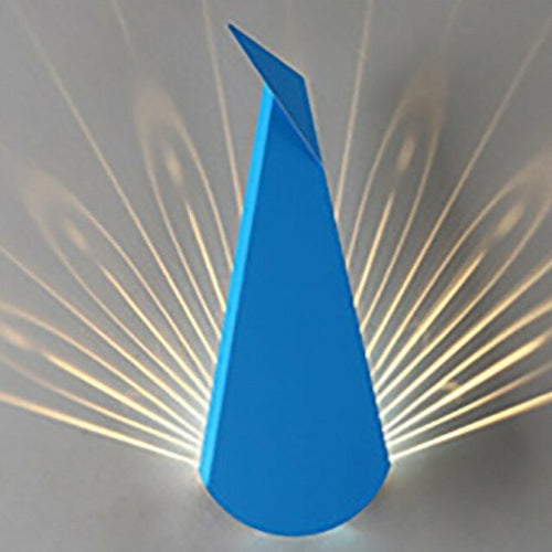 Bedside light wall lamp modern Simplicity peacock Lamps bedroom living