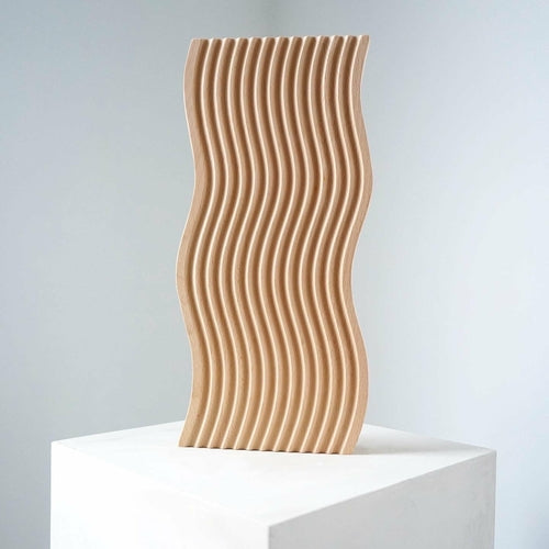 Abstract Wooden Block