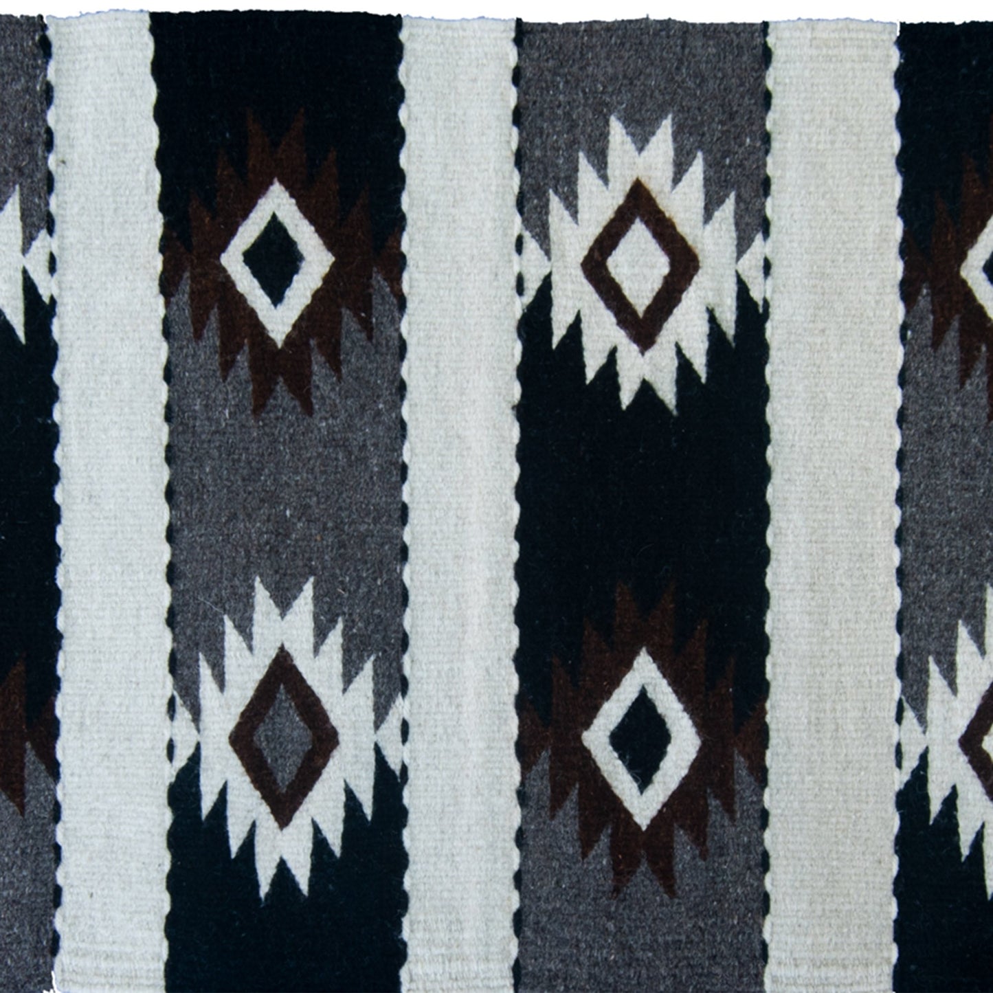 Belegui Diamonds Mexican Wool Rug