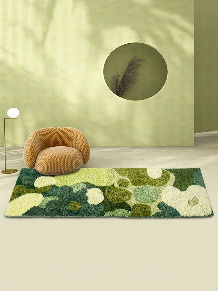 3D Moss Area Rug