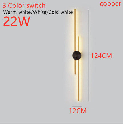 minimalist LED Wall Light