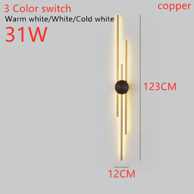 minimalist LED Wall Light